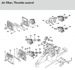 Stihl 026 W Handle Heating Gasoline Chainsaw Spare Parts